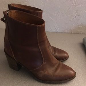 Cute leather made well booties